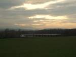 RABe 526 Seehas nach Engen bei B�hringen-Rickelsausen. 05.12.09  ...