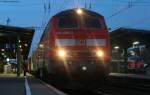 218 499-2 mit dem RE 22315 (Rottweil-Neustadt(Schwarzw) in Villingen 27.10.09 ...