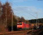 185 149-2 und 103-9 mit dem FZT 55834 (Villingen-Offenburg Gbf) ...