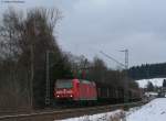 185 126-0 mit dem FZT 55834 (Villingen-Offenburg Gbf) am km ...