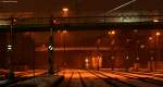 Bf Villingen am Abend des 23.1.10  ...