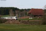 kbs-720-schwarzwaldbahn IC 2371 (Hamburg Hbf-Konstanz) mit Schublok 101 073-5 bei Stockburg 25.4.10