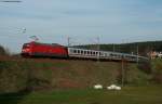 IC 2371 Schwarzwald (Hamburg Hbf- Konstanz) mit Schublok 101 067-7 ...
