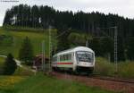 IC 2005 Bodensee (Emden Hbf-Konstanz) mit Schublok 101 040-4 Fan ...