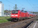 Die 146 230 mit dem RE 4701 nach Konstanz am ...