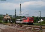 110 236-7 mit dem IC 281 (Stuttgart Hbf-Z�rich HB) bei ...