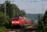 146 229-0 L Or del azur mit dem RE 5177 (Karlsruhe Hbf-Kreuzlingen) ...