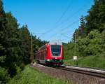 RE 19609 (Stuttgart Hbf - Singen(Hohentwiel)) mit Schublok 146 206-8 ...