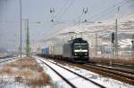 185 551(MRCE-TXL) ist mit ...  Daniel Powalka 12.03.2010