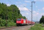 kbs-750-filsbahn Am sonnigen und extrem hei�en 25.6. des Jahres 2010 konnte ich auf der Filsbahn kurz vor G�ppingen dieses Bild der 146 201-9 vom BW Stuttgart  aufnehmen.