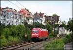 101 047-9 kommt solo ...  Maximilian Sch�n 05.08.2010