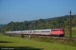 110 404 mit  S�uferzug  ...  Andreas Axmann 02.10.2011