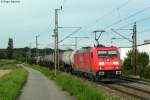 Die 185 302-7 mit ...  Gregor Kaercher 17.07.2011