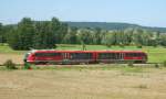 Eine Regionalbahn Richtung Bad ...  J�rg Sch�fer 13.04.2011