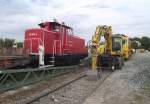 Aurgund umfangreicher Oberleitungs- und ...  Marius S. 15.08.2011