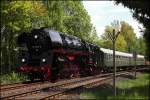 kbs-850-schiefe-ebene-ludwig-sud-nord-bahn 01 0509 wird in wenigen Minuten mit ihrem Sonderzug aus Berlin den Zielbahnhof Neuenmarkt-Wirsberg erreichen. (22.05.2010)