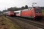 Kreuzung DB 101 055-2 ...  Frank Grohe 17.12.2011