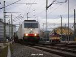Morgendliche Alternativ-Begegnung - ITL BR285 passiert mit einem �lzug nach ...