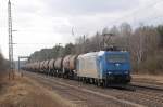 185 526 mit Kesselwagen ...  Maik Gentzmer 01.07.2011