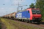 Die SBB Cargo mit ...  Eric Otten 22.08.2011