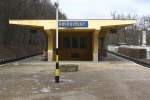 Kindereisenbahn Budapest Bf. H�v�sv�lgy am 27.Feb.2010.
