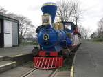 kleinbahn-im-rheinpark---koln Westernzug bei der Kleinbahn im Rheinpark in K�ln.