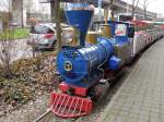 Die Westernlok bei der Kleinbahn im Rheinpark in K�ln.  ...