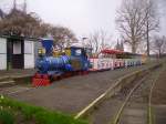 Die Western Lok im Rheinpark K�ln am 1.4.10  ...