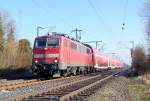 111 152-5 in Kleinenbroich ...  Andreas Strobel 03.02.2011