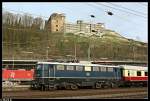 koblenz-alle-bahnhofe E10 121 in Koblenz Hauptbahnhof. Aufgenommen am 03.04.10