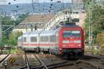 101 094-1 bei der Einfahrt in Koblenz 11.9.2010  ...
