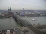 koln-hbf Der K�lner Hbf von einem Tower Fotographiert