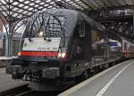 koln-hbf ES 64 U2 001 im ICE Ersatzverkehr zwischen Bonn und Hamm in K�ln Hbf. am 22.01.2010