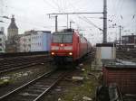 koln-hbf Br 146 bei der einfahrt in den K�lner Hbf. 23.1.10