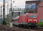 koln-hbf 143 237-6 als S6 aus K�ln-Nippes nach Essen Hbf bei der Einfahrt in K�ln Hbf, 23.7.10