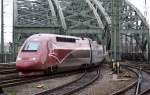 ein Thalys �berquerte am ...  Detlef H�bner 11.02.2011