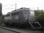 110 457-9 am 20.11.10 an der Drehscheibe in K�ln Messe ...