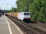 Crossrail 186 905 XR komt mit containerzug von muizen nach ...
