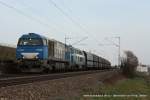 Eine G2000BB (Vossloh) f�hrt ...  Philip Debes 13.03.2011