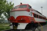 Triebzug im Eisenbahnmuseum Seoul. Aufnahme am 5.6.2007