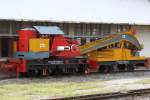 Krane Dampfkran Nr. 25 im Depot Nakhon Lampang am 09.J�n.2010.