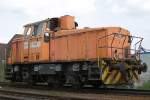 Die Lok 8 der Firma TSR Recycling am 16.4.10 in ...