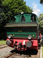 Die R�ckansicht der Lokomotive 98 8921 Graf Bismarck XV der ...
