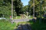 Ausfahrt aus dem Endbahnhof ...  Patrick Sesseler 13.05.2011