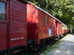 Vorne laufen zwei G�terwagen ...  Patrick Sesseler 14.05.2011