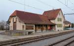 Der Bahnhof Kreuzlingen-Bernrain wird nicht mehr ben�tigt und dementsprechend sieht ...