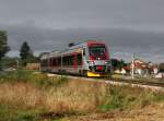 Der 7022 001 als Pu nach Čakovec am 05.10.2015 unterwegs bei Sveti Ilija.