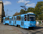 ZET Tatra 348 passierte am Abend des 09.