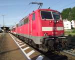 111 130-1 steht am ...  Marius S. 22.06.2011