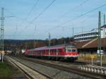 Eine 3-teilige Silberling-Garnitur verl�sst ...  Mirko W. 05.11.2011